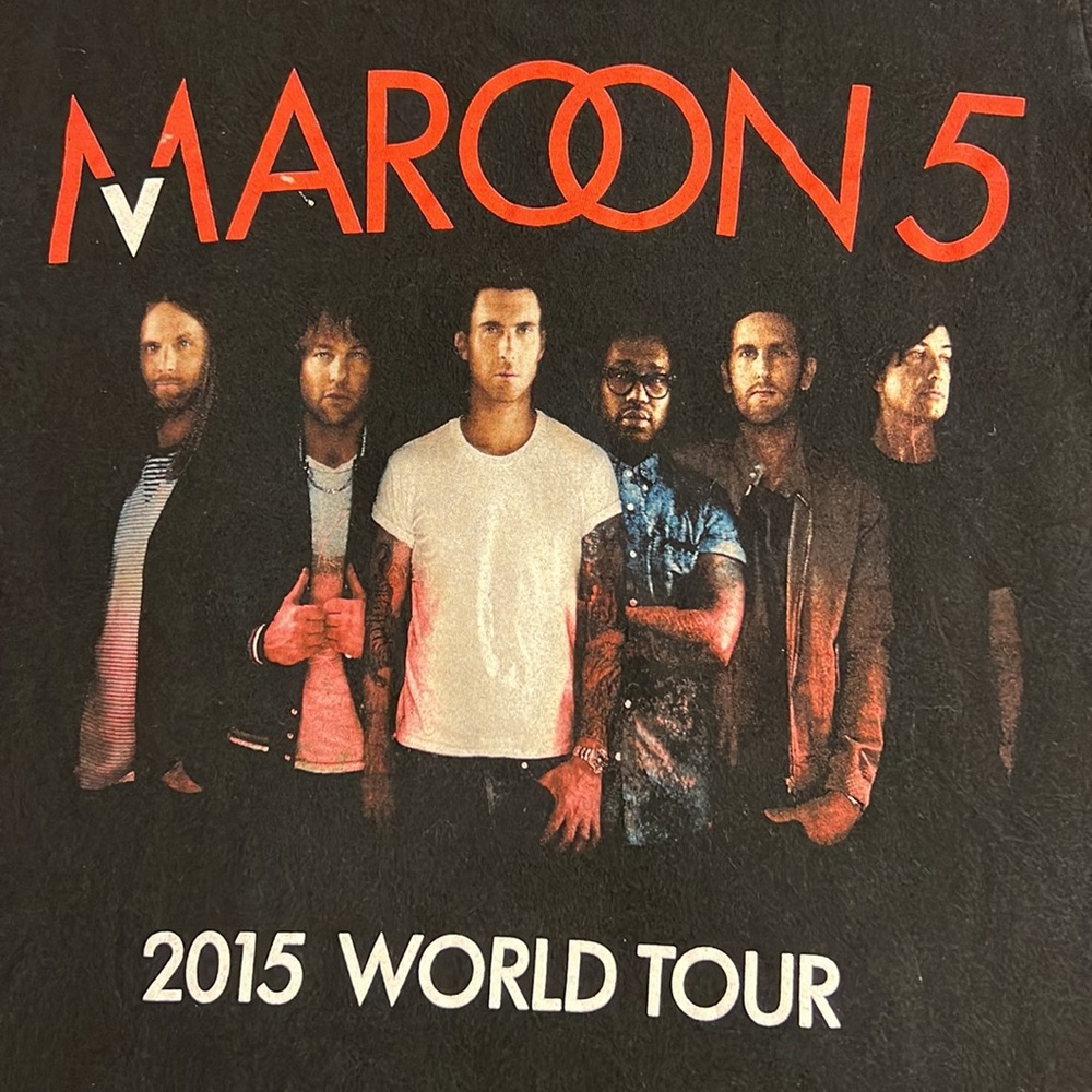 MAROON 5 Concert T-Shirt 2015